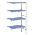 Tournus Modulares Regalsystem - ECK - 4 Böden - 64,9x40x175cm