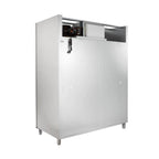 Gastronomie Kühlschrank ECO 1400 GN 2/1 Monoblock, 1350 Liter Kühlraumvolumen, 6 verstellbare Einlegeböden, Robuste Bauweise, Edelstahl