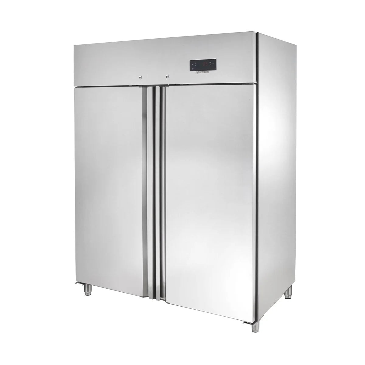Gastronomie Kühlschrank ECO 1400 GN 2/1 Monoblock, 1350 Liter Kühlraumvolumen, 6 verstellbare Einlegeböden, Robuste Bauweise, Edelstahl