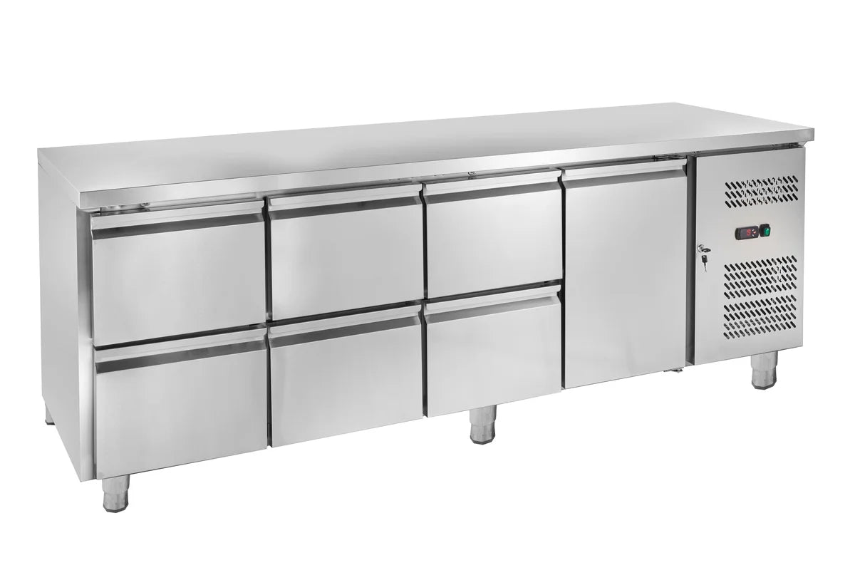 Kühltisch ECO 1/6 - GN 1/1