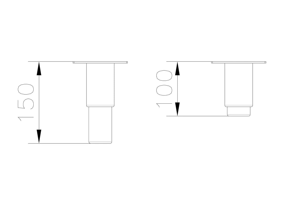 Gastronomie Tiefkühlschrank ECO 700 GN 2/1 Monoblock, 616 Liter Kühlraumvolumen, 3 verstellbare Einlegeböden, Robuste Bauweise, Edelstahl