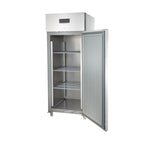 Gastronomie Tiefkühlschrank ECO 700 GN 2/1 Monoblock, 616 Liter Kühlraumvolumen, 3 verstellbare Einlegeböden, Robuste Bauweise, Edelstahl