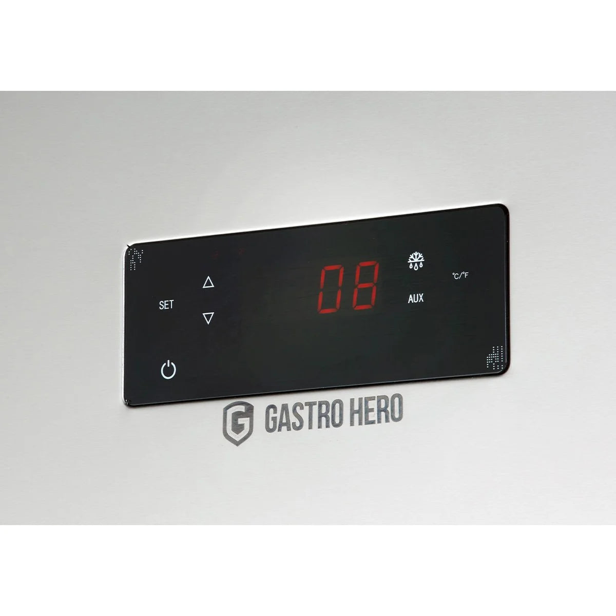 Gastronomie Tiefkühlschrank ECO 700 GN 2/1 Monoblock, 616 Liter Kühlraumvolumen, 3 verstellbare Einlegeböden, Robuste Bauweise, Edelstahl