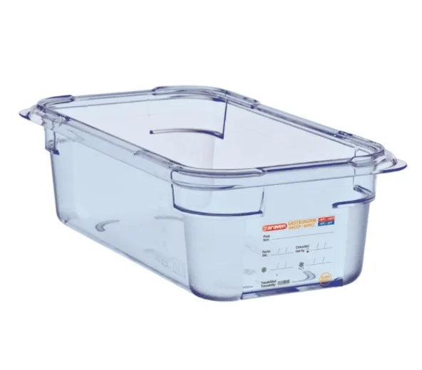 Araven GN1/3 Lebensmittelbehälter blau 100 mm