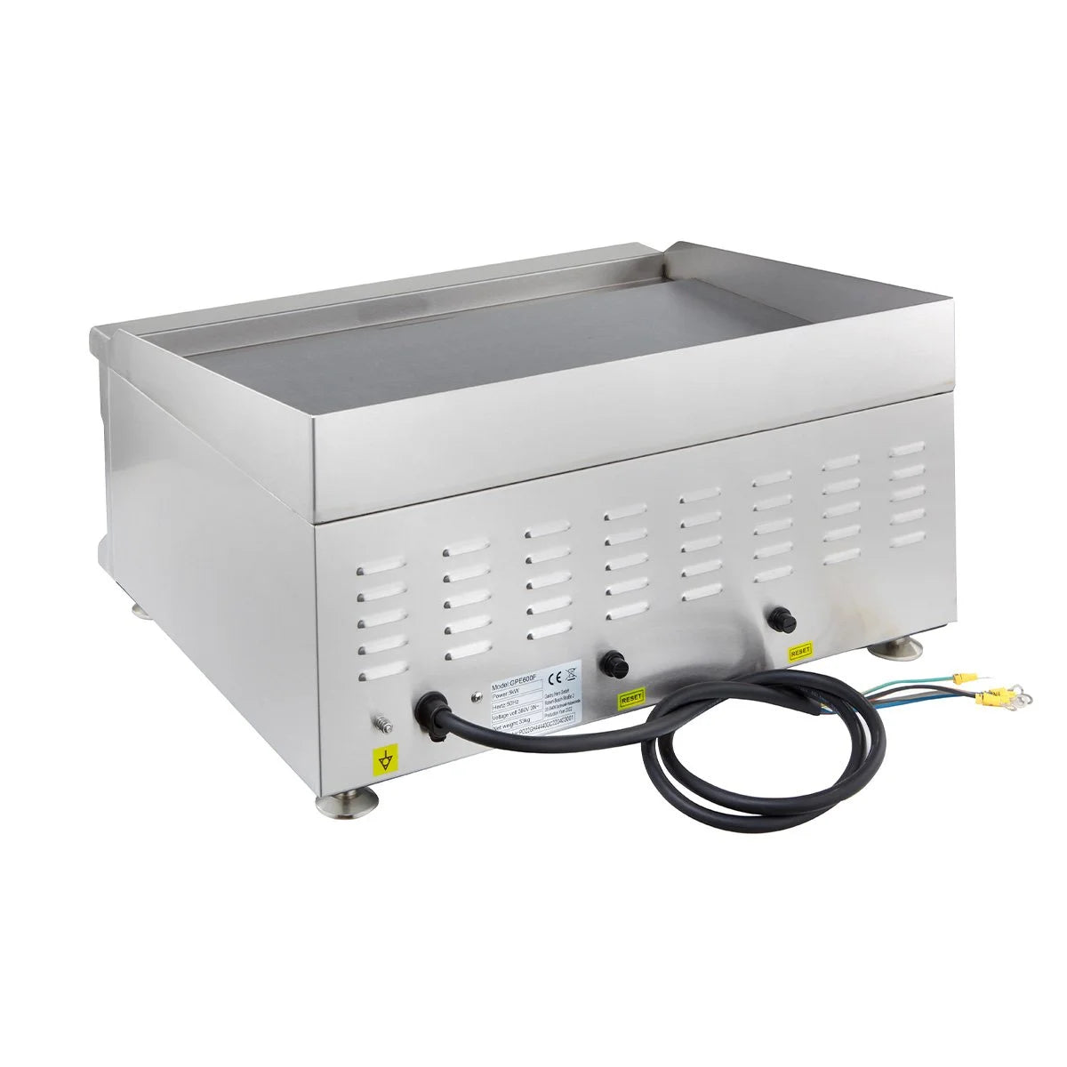 Elektro-Grillplatte Eco 596x398 glatt - Tischgerät