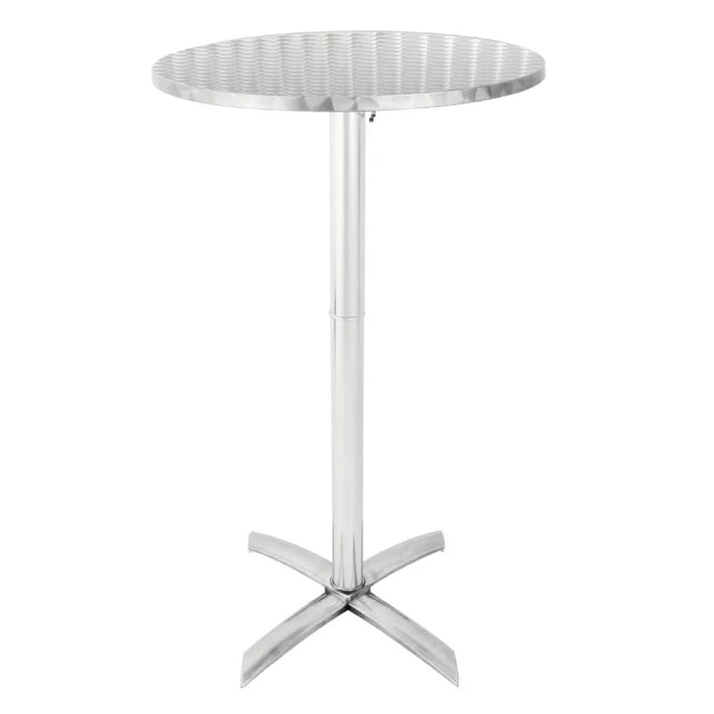 Bolero runder klappbarer Stehtisch Edelstahl 60cm