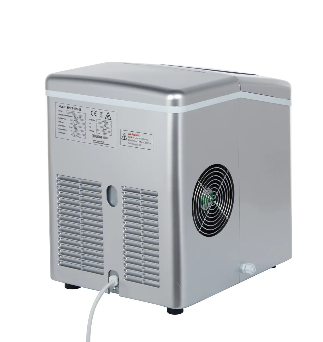 Hohlkegel Eisbereiter Eco 15 kg