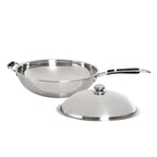 Edelstahl Wokpfanne Ø 360 mm