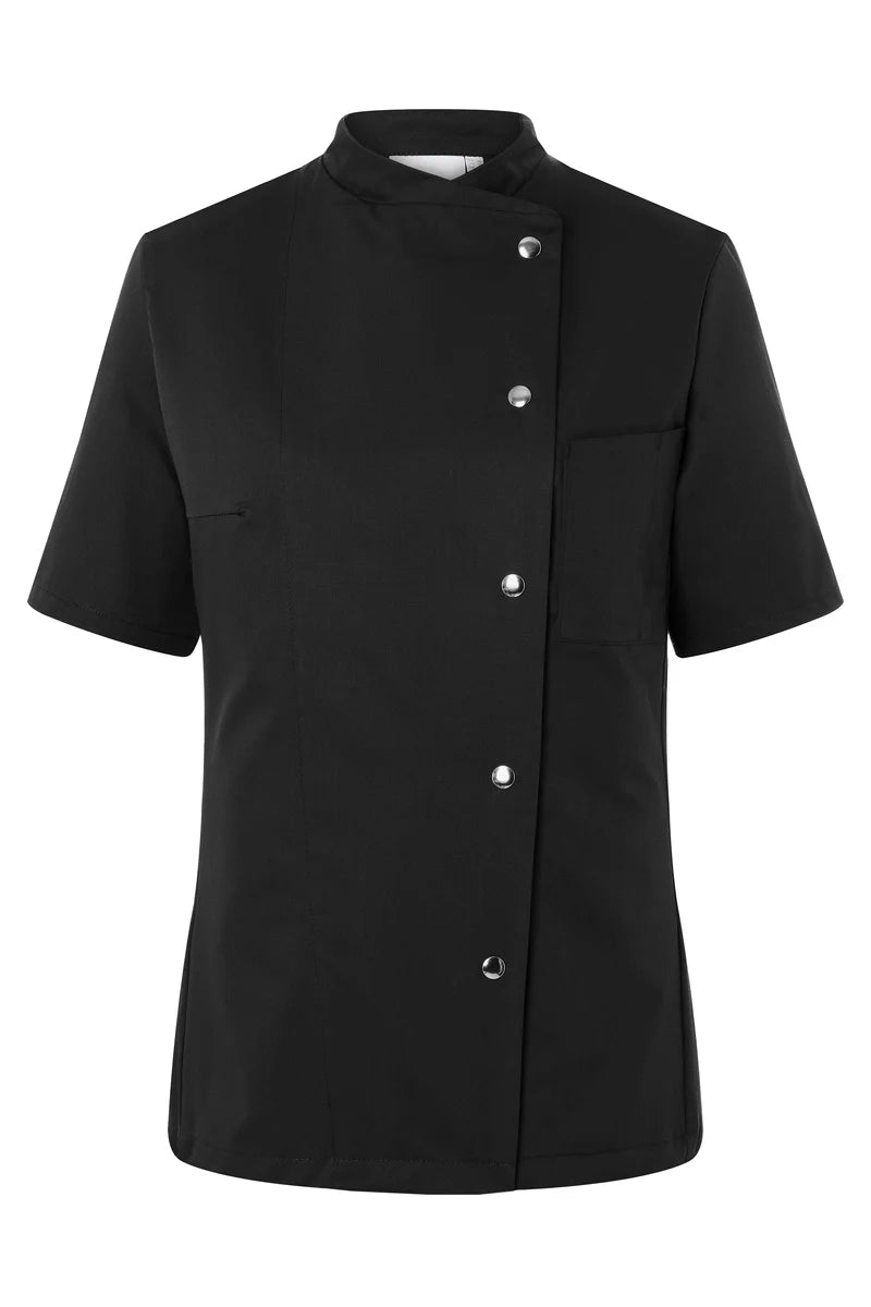 Damenkochjacke Greta, schwarz, Größe: 42