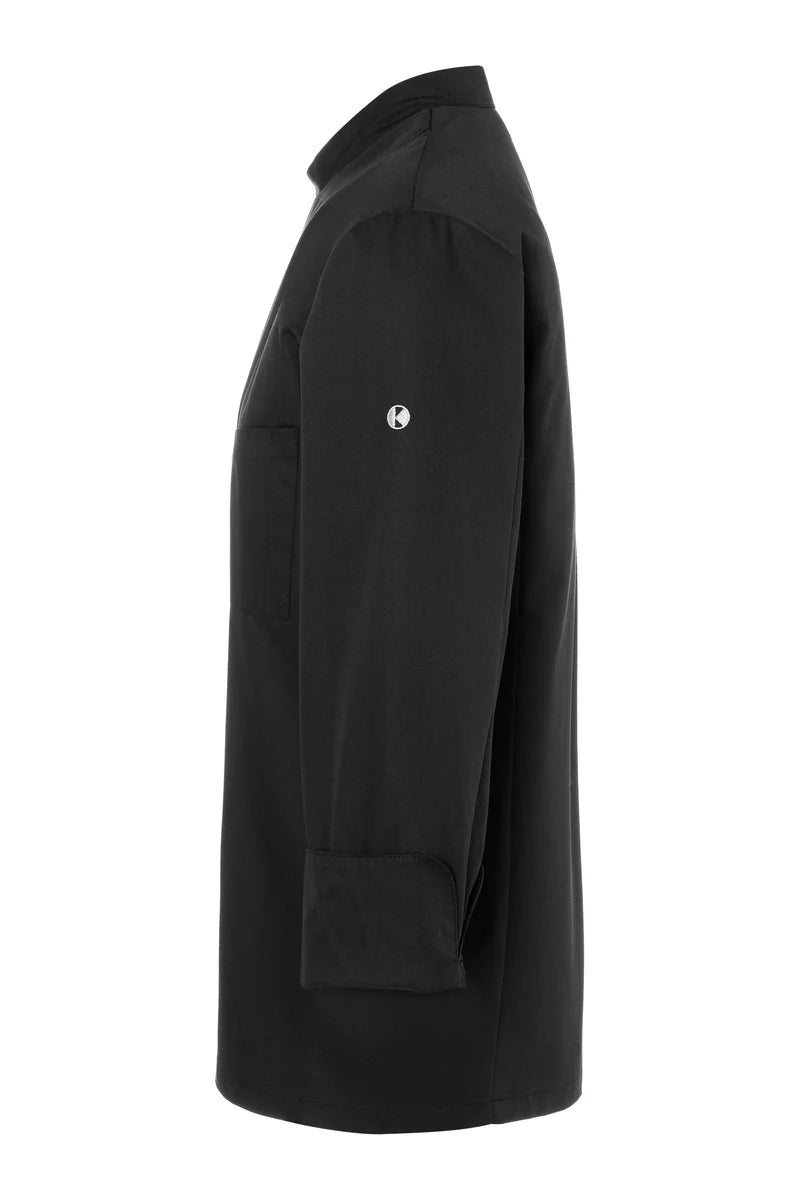 Herrenkochjacke Lars, schwarz, Größe: 44