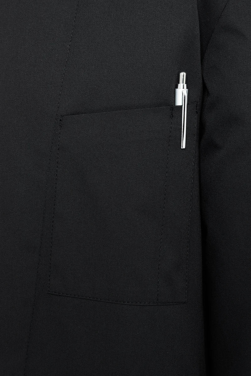 Herrenkochjacke Lars, schwarz, Größe: 44