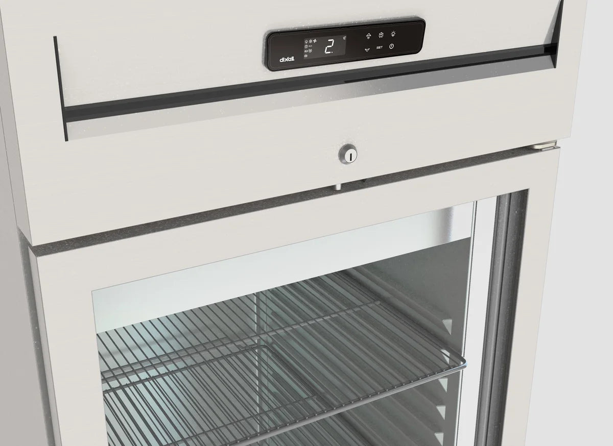 Kühlschrank Profi 700 GN 2/1 Superior - mit Glastür