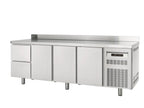 Kühltisch Profi 3/2 Superior mit Aufkantung - GN 1/1