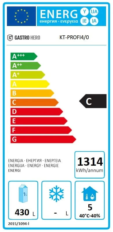 Kühltisch Profi 4/0 Superior - GN 1/1