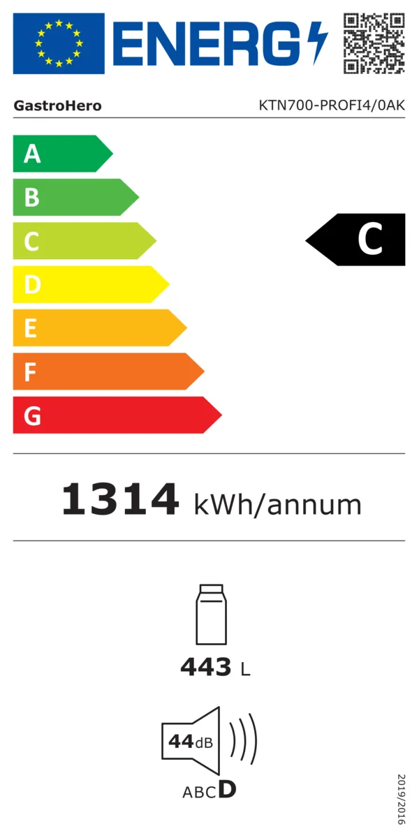 Kühltisch Profi 4/0 Superior mit Aufkantung - GN 1/1