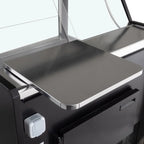 Kühltheke TITAN 1935 mm schwarz, LED-Beleuchtung, gekühlter Unterbau