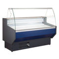 Kühltheke PROFI 100 - rundes Frontglas, 1050 mm, mit LED-Beleuchtung