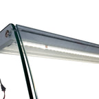 Kühltheke PROFI 100 - rundes Frontglas, 1050 mm, mit LED-Beleuchtung