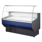 Kühltheke PROFI 100 - rundes Frontglas, 1050 mm, mit LED-Beleuchtung