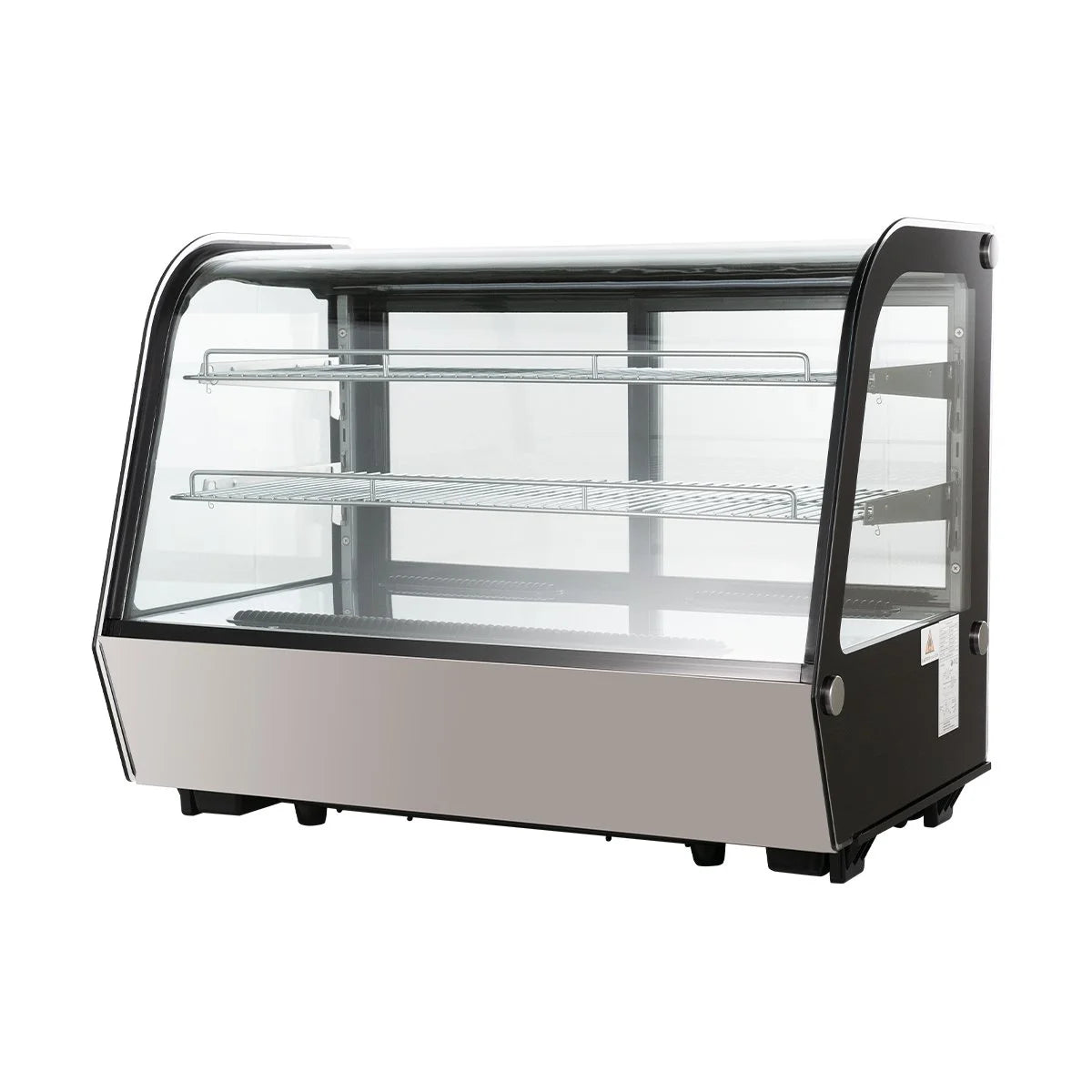 Kühlvitrine ECO 160 Liter, 880 mm, mit LED-Beleuchtung und 2 Ablagen