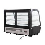Kühlvitrine ECO 160 Liter, 880 mm, mit LED-Beleuchtung und 2 Ablagen