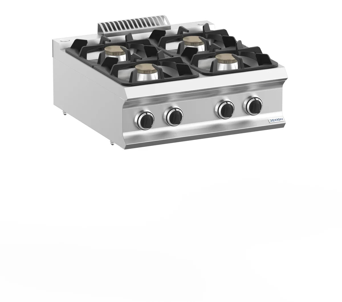 Gasherd Dexion Lux 700 - 70/73 Tischgerät - 4 Kochstellen - 22 kW