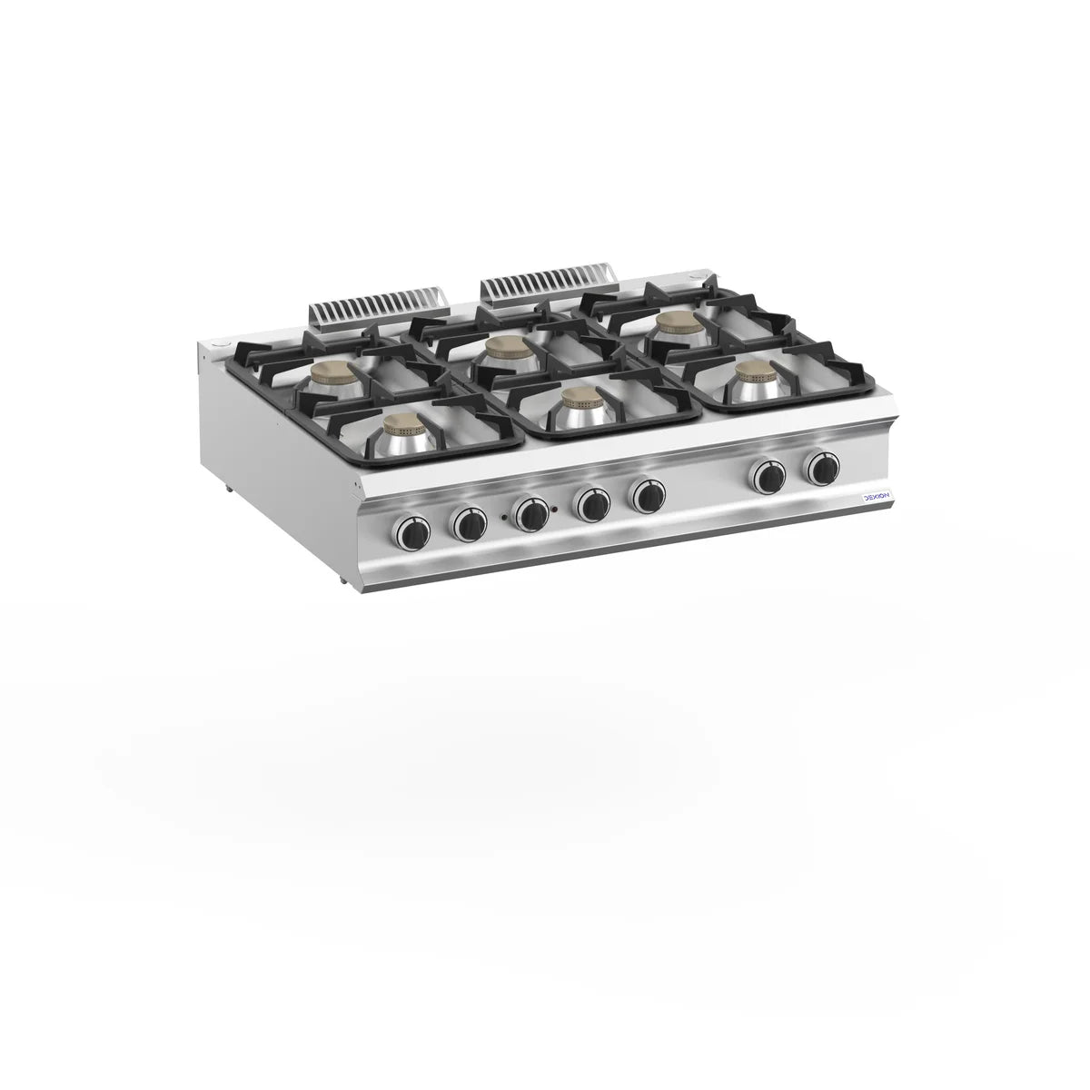 Gasherd Dexion Lux 980 - 120/90 - Tischgerät - 4 Kochstellen - 33 kW