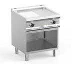 Elektrogrillplatte Dexion Lux 700 - 70/73 - ½ glatt, ½ gerillt - 10 kW