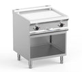 Elektrogrillplatte Dexion Lux 700 - 70/73 - gerillt - 10 kW