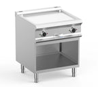Elektrogrillplatte Dexion Lux 700 - 70/73 - gerillt - 10 kW