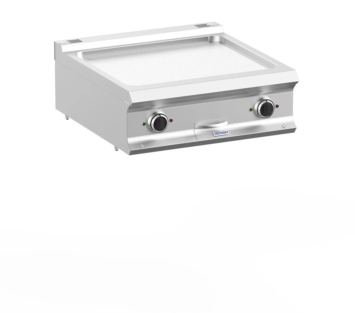Elektrogrillplatte Dexion Lux 700 - 70/73 - gerillt - Tischgerät - 10 kW