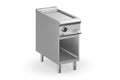 Elektrogrillplatte Dexion Lux 980 - 40/90 - glatt, verchromt - herausnehmbare Fettschublade - 7 kW