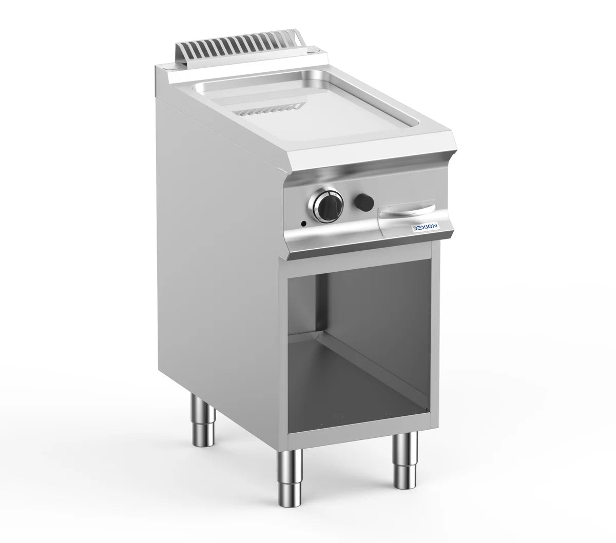 Gasgrillplatte Dexion Lux 700 - 40/73 - glatt, verchromt - 7 kW