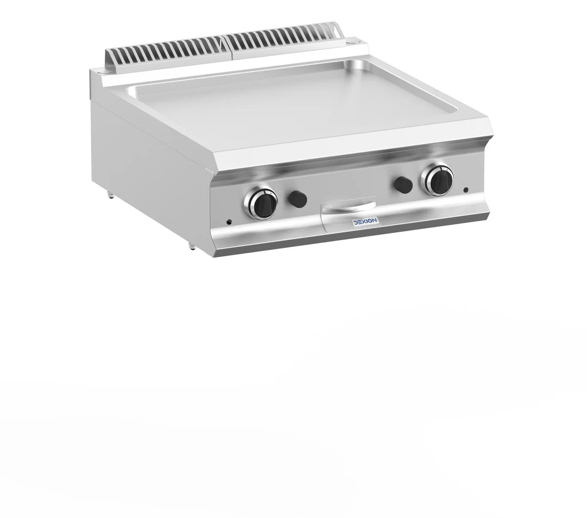 Gasgrillplatte Dexion Lux 700 - 70/73 - glatt - Tischgerät - 14 kW