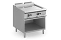 Gasgrillplatte Dexion Lux 980 - 80/90 - glatt, verchromt - 18,4 kW
