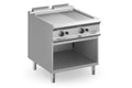 Gasgrillplatte Dexion Lux 980 - 80/90 - 2/3 glatt, 1/3 gerillt - 18,4 kW