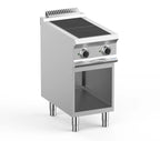 Elektroherd Dexion Lux 700 - 40/73 - 2 quadratische, abgesenkte Kochflächen - 5kW
