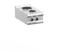 Elektroherd Dexion Lux 700 - 40/73 - Tischgerät - 2 runde Kochflächen - 4,1 kW