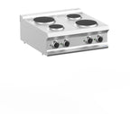Elektroherd Dexion Lux 700 - 70/73 - Tischgerät - 4 runde Kochflächen - 8,2 kW
