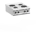 Elektroherd Dexion Lux 700 - 70/73 - Tischgerät - 4 runde Kochflächen - 8,2 kW