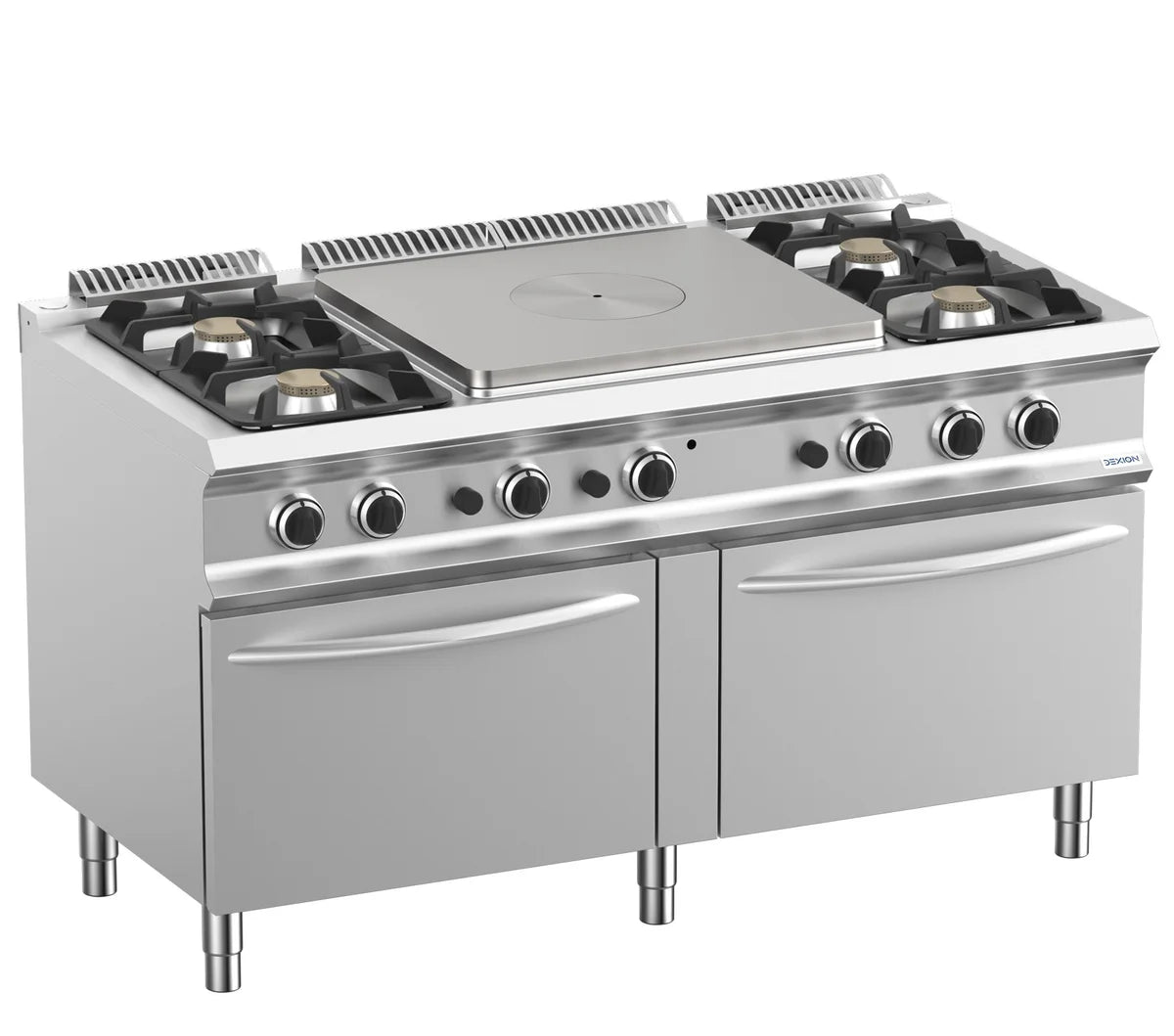 Gas-Glühplatte Dexion Lux 700 - 150/73 mit Gasbackofen - 50 kW