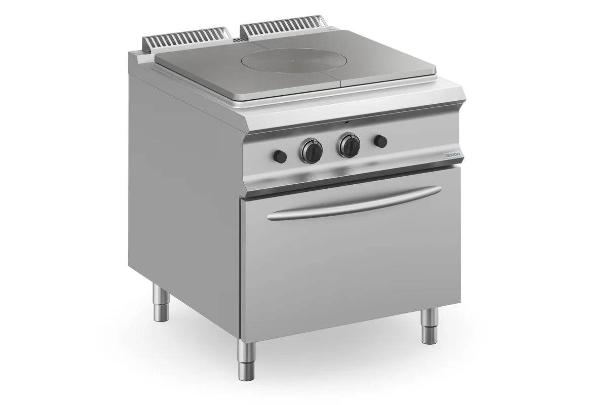 Gas-Glühplatte Dexion Lux 980 - 80/90 mit Gasbackofen - 19 kW