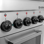 Elektroherd Serie 600 - 60/60 mit Elektrobackofen und Elektrogrill - 4 Kochfelder 11,7 kW