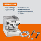 Espressomaschine MILANO 1 GR Automatik inkl. Preinfusionssystem