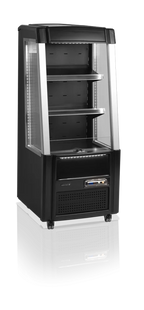 Tefcold Standkühlvitrine ODC60BLACK offen schwarz