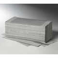 Papierhandtücher 1-lagig, V-Falz, 230x250 mm, grau Zick-Zack