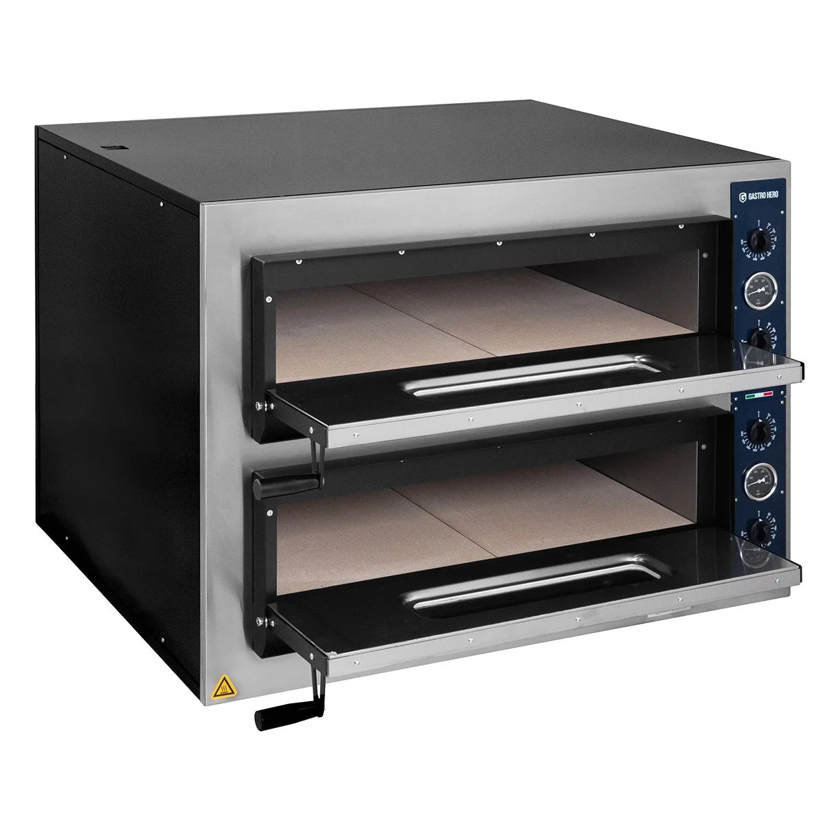 Pizzaofen PROFI 6+6x36 cm