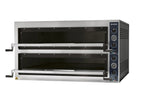 Pizzaofen PROFI PLUS 6+6x36 cm breit Vollschamott