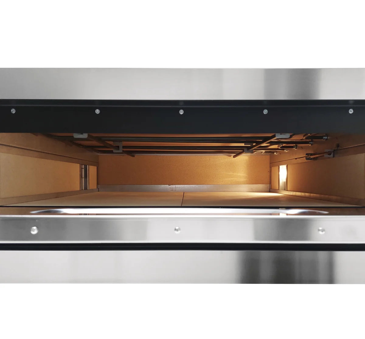 Pizzaofen PROFI PLUS 9+9x36 cm Vollschamott