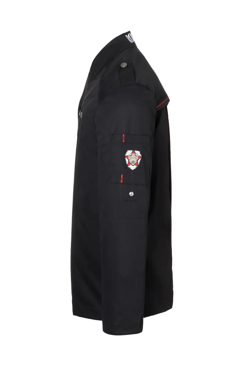 Herrenkochjacke ROCK CHEF®, schwarz, Größe: 54